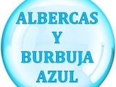 Logo Albercas y Burbuja Azul