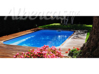 Maxipool alberca fibra de vidrio 6x8