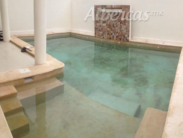 Piscina hecha con pasta de Chukum