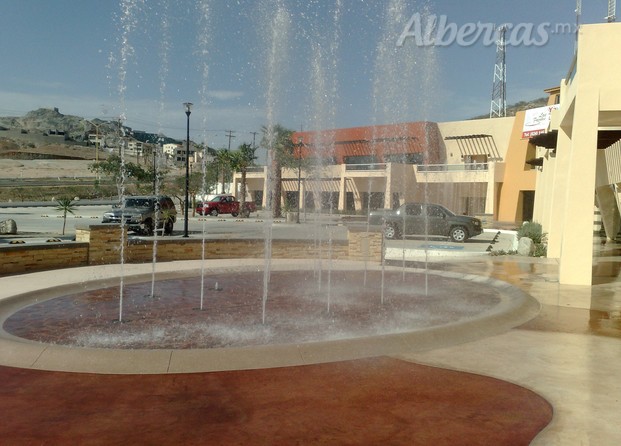 Fuente interactiva con luces led's II, San Jose del Cabo, B.C.S.