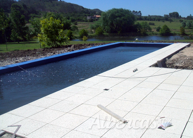 Piscina de fibra de vidrio