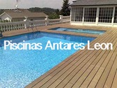 Logo Piscinas Antares Leon